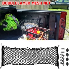 Rear Trunk Envelope Style Mesh Cargo Net for NISSAN SENTRA 2022-2025 Brand New