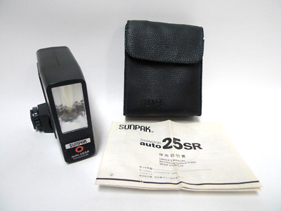 Blitzlichtgerät Sunpak Auto 25SR Thyristor für Pentax usw.