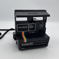 Polaroid One Step 600 Rainbow Stripe Instant Film Camera