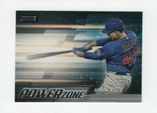 2018 TOPPS STADIUM CLUB BASEBALL POWER ZONE ANTHONY RIZZO CHICAGO CUBS #PZ-AR