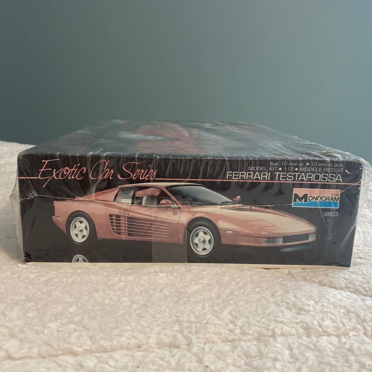 Monogram Exotic Car Series Ferrari Testarossa Model Kit 1/12 Scale