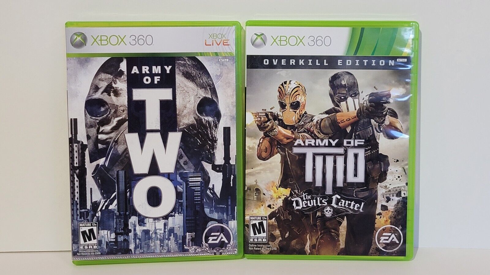  Army of TWO The Devil's Cartel - Xbox 360 : Electronic Arts:  Video Games