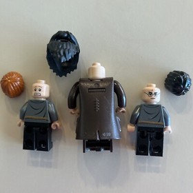 LEGO Minifigure Lot Rubeus Hagrid 4738 + Ron Weasley & Harry Potter