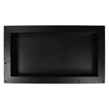 Over Mount Installation 16 X 28 Inch ABS Single Shelf Bathroom Recessed Shower