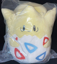 KellyToy POKEMON CENTER X Squishmallows 12" inch TOGEPI W/POKEMON PATCH NEW