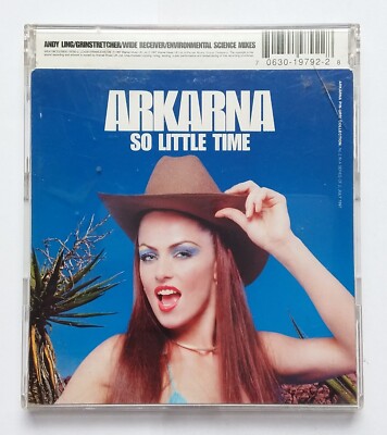ARKARNA SO LITTLE TIME CD SINGLE CD2 Electronic Dance Music Trance Hard House