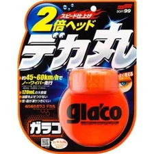 SOFT99 Glaco Garako deka Maru Dekamaru Window Care Glass No Wiper 120ml JP