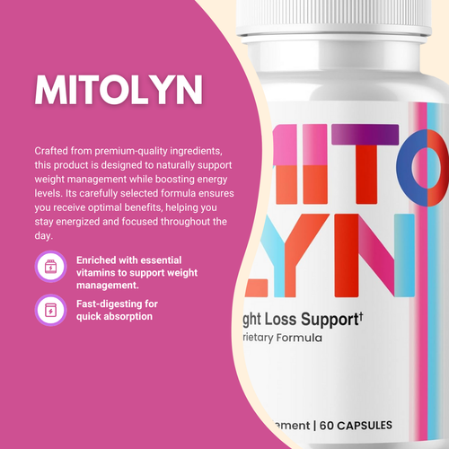 Mitolyn Supports healthy weight mangement - 60 Capsules/1 Month Supply - Picture 2 of 5