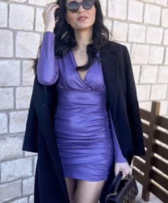 ZARA WOMEN NEW FAUX LEATHER DRESS SHORT Draped PURPLE 2134/322 S M | eBay ZARA WOMEN NEW FAUX LEATHER DRESS SHORT Draped PURPLE 2134/322 S M | eBay