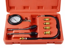 Petrol Engine Cylinder Compression Tester Kit Gauge Tool Automotive US stock