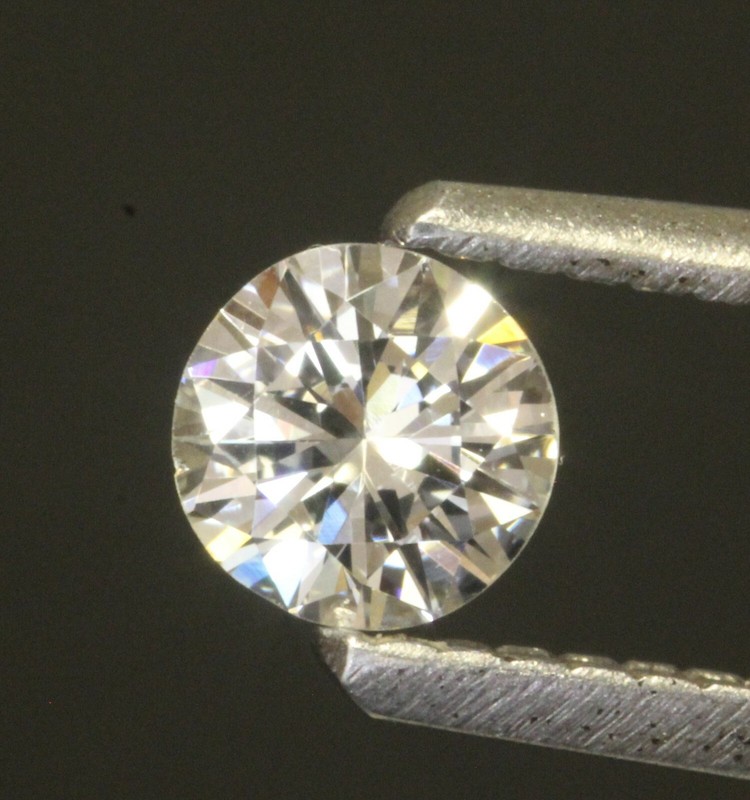 GIA loose certified .30ct VS2 H round diamond estate vintage antique