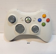 Official Microsoft Xbox 360 Black Wireless Controller   Authentic NO BACK