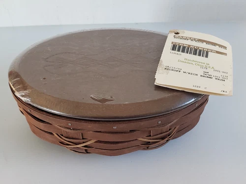  NFL SIGNED BERNIE KOSAR #19 Cleveland Longaberger 2009 Kickoff Basket NWT