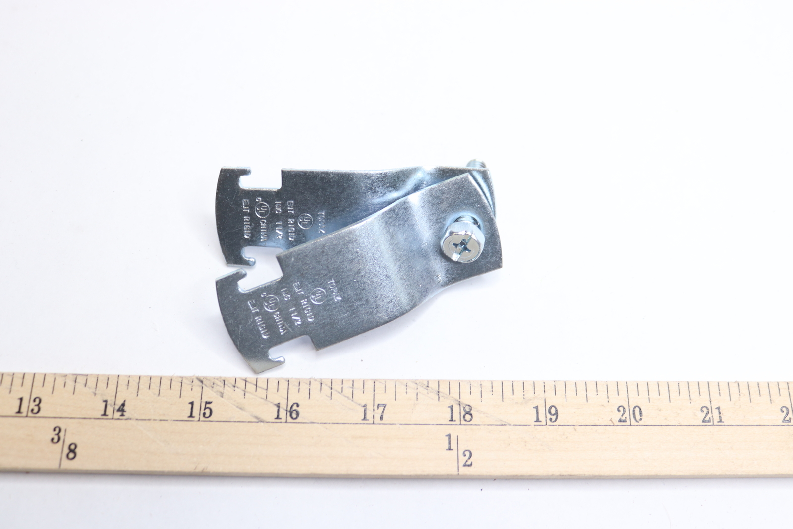 Topaz Conduit Clamp Rigid Steel 1/2