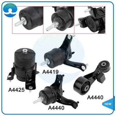 For 2010 2011 Toyota Camry LE SE XLE L4 2.5L 4Pcs Engine Motor & Trans Mount Set