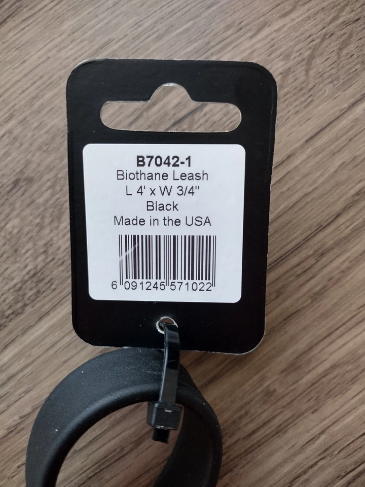 Correa de plomo para perro DOGLINE Viper Biothane 4' resistente lavable trabajo o juego Foto 3 de 3