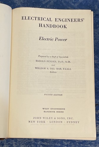 3 Vtg Engineering Handbooks Kent's Mechanical, Peele Mining & Pender Electrical - Imagen 14 de 21