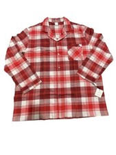 Mens Big Tartan Plaid Pajama Set - Hearth  Hand with Magnolia, Red, 3XL