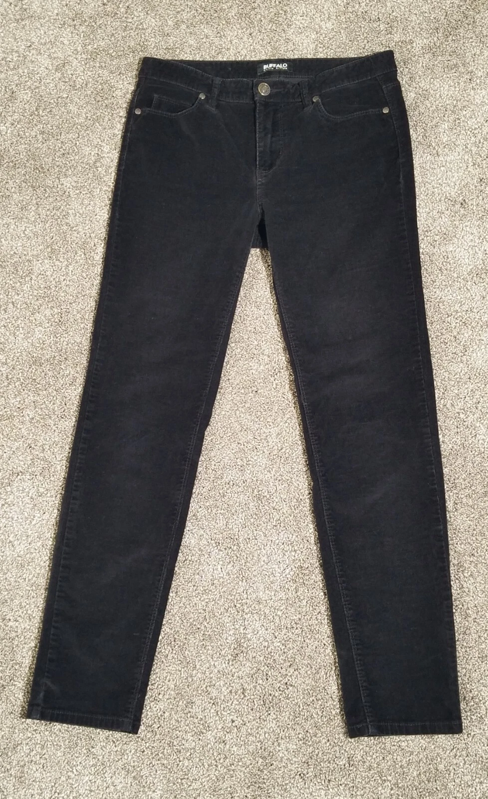 Jean Buffalo David Bitton Supreme taille moyenne skinny stretch cordons noirs 8/29