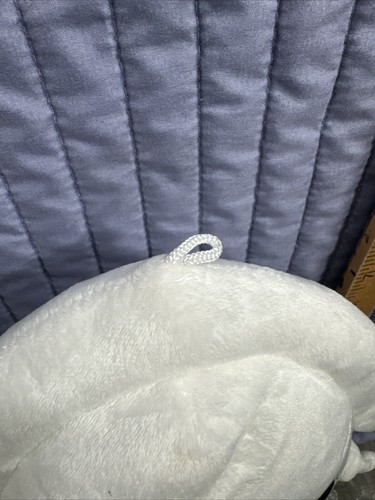 Nintendo Mario Kart Blooper Inchiostro Calamari Peluche 10" Peluche Bianco Occhi Neri - Foto 4 di 12