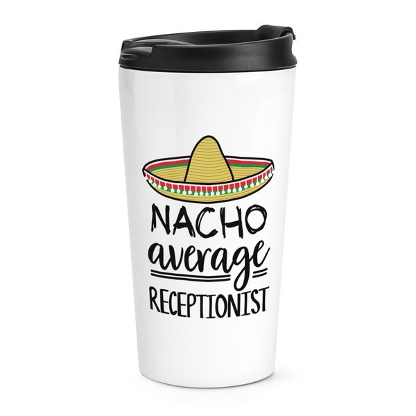 Nacho Durchschnitt Rezeptionist Reisetasse Tasse Worlds Best Favorit Lustig Toll-image