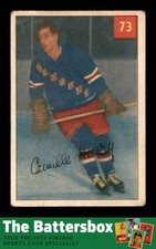 1954 Parkhurst #73 Camille Henry RC G/VG X3809728