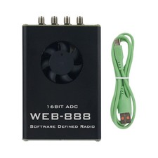 WEB-888 SDR Receiver with 16bit ADC 62M Bandwidth GPS Module for HF VHF