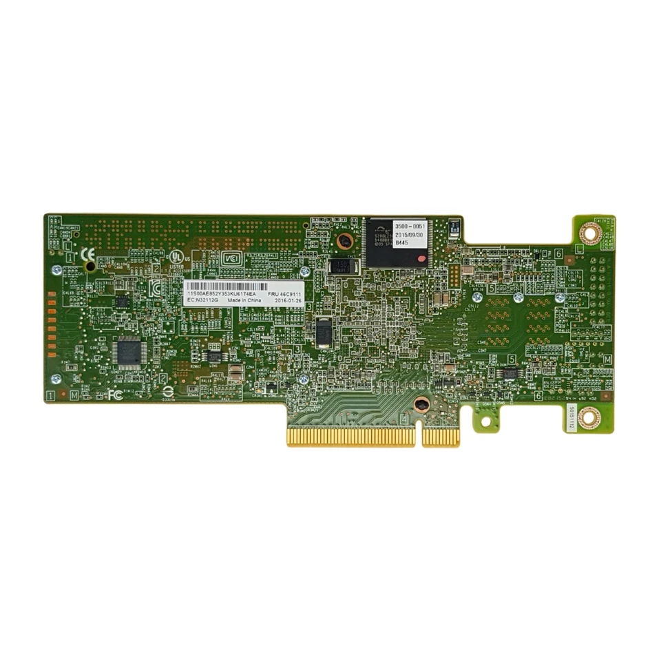 IBM (46C9111) M5210 - 1GB Internal PCI Express 3.0 x8 RAID Controller (44W3392) - Image 4 of 4