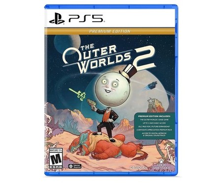 The Outer Worlds 2   Premium Edition   PlayStation  5 [Disc + Code in Box]NEW