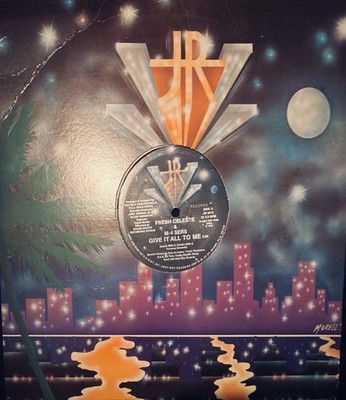 Fresh Celeste & M-4 Sers Give It All To Me Vinyl Joey Boy Records Hip-Hop (1988)