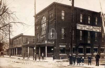 Merchantville NJ New Jersey Centre St. So. of Chestnut Ave RPPC Postcard COPY