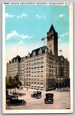 Postcard - POST OFFICE DEPARTMENT BUILDING, WASHINGTON, D. C.