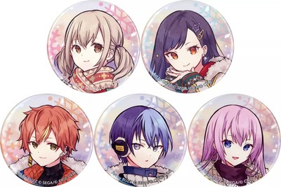 Vivid BAD SQUAD Mirai Can Badge Set Project Sekai Colorful Stage Badge