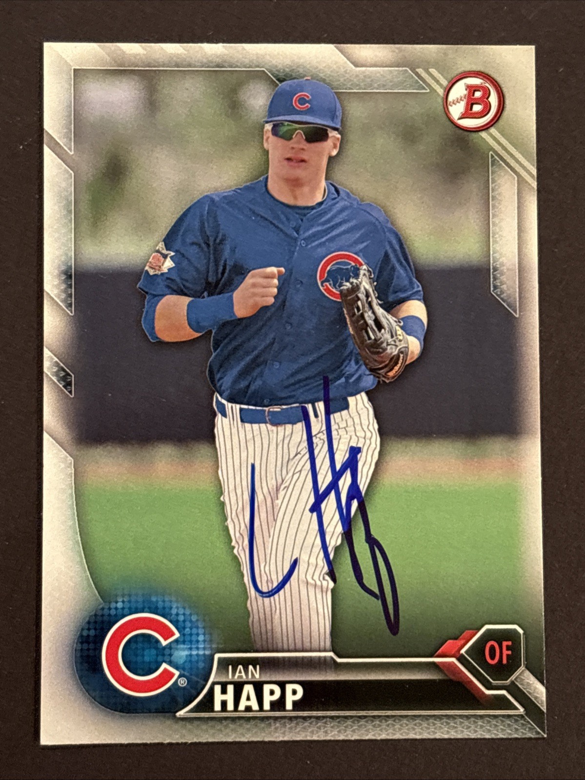 2016 Bowman Ian Happ Prospects Card Signed Autographed BP64