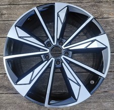 1 GENUINE MG HS 7X19 ALLOY WHEEL 11152810 BLACK POLISH ET38 REFURB