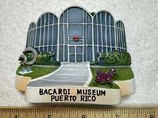 Bacardi Rum Museum Puerto Rico Fridge Magnet 