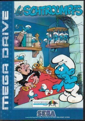 The Smurfs Schtroumpfs - MegaDrive
