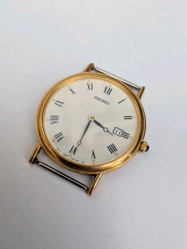 Vintage SEIKO Quartz Men's Watch 7N39-0A19