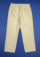 Australian l'alpina pantalone uomo usato W36 tg 50 vintage beige boyfriend T8571
