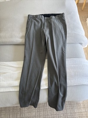 Men s Bonobos Weekday Warrior Dress Pants 33''x 32'',  Grey Yarn Dye, Slim Taper