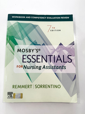 Work Book and Competency Evaluation Review for Mosbys Essentials for Nursing