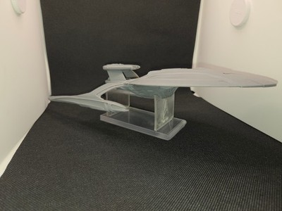 Star Trek 3D Printed Ship  Federation Telemachus Class Heavy Cruiser - 12 Inches
