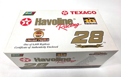 REVELL ERNIE IRVAN #28 TEXACO/HAVOLINE 10th ANNIVERSARY 1997 FORD 1:24 Diecast