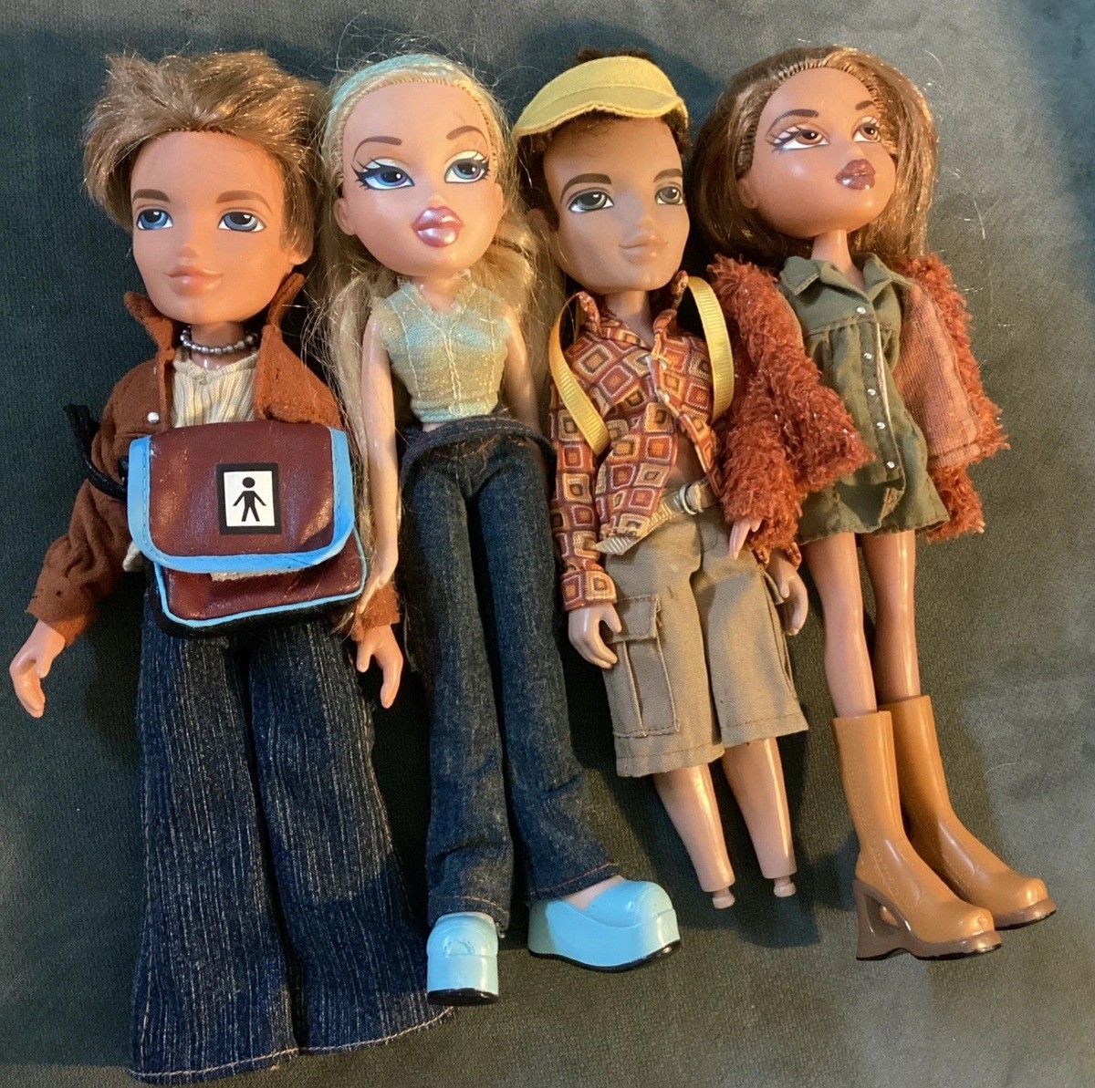 Bratz Doll Lot of w Clothes: Boys, Girls- Cameron, Dylan