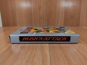 MINTY BOX CIB Hangtab Rush'n 'N Attack complete in nintendo nes collectr lot A+