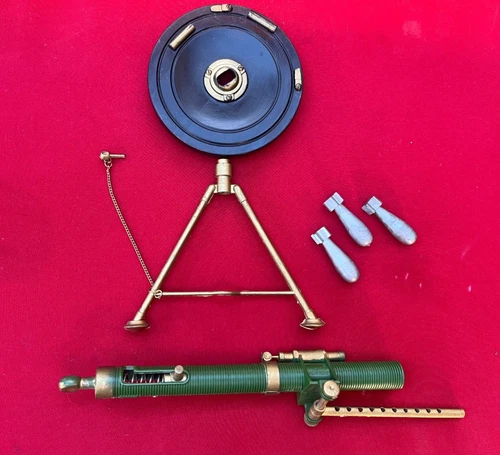 VINTAGE HASBRO 1967  GIJOE Heavy Weapons 81-MM Mortar set ! Perfect Condition !