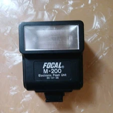 Vintage FOCAL M-200 Electronic Flash Unit 20-01-38 Vintage Camera Accessories 
