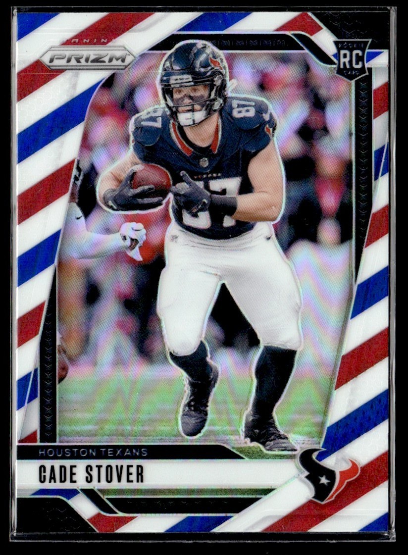 2024 Red/White/Blue Cade Stover Rookie Houston Texans #318