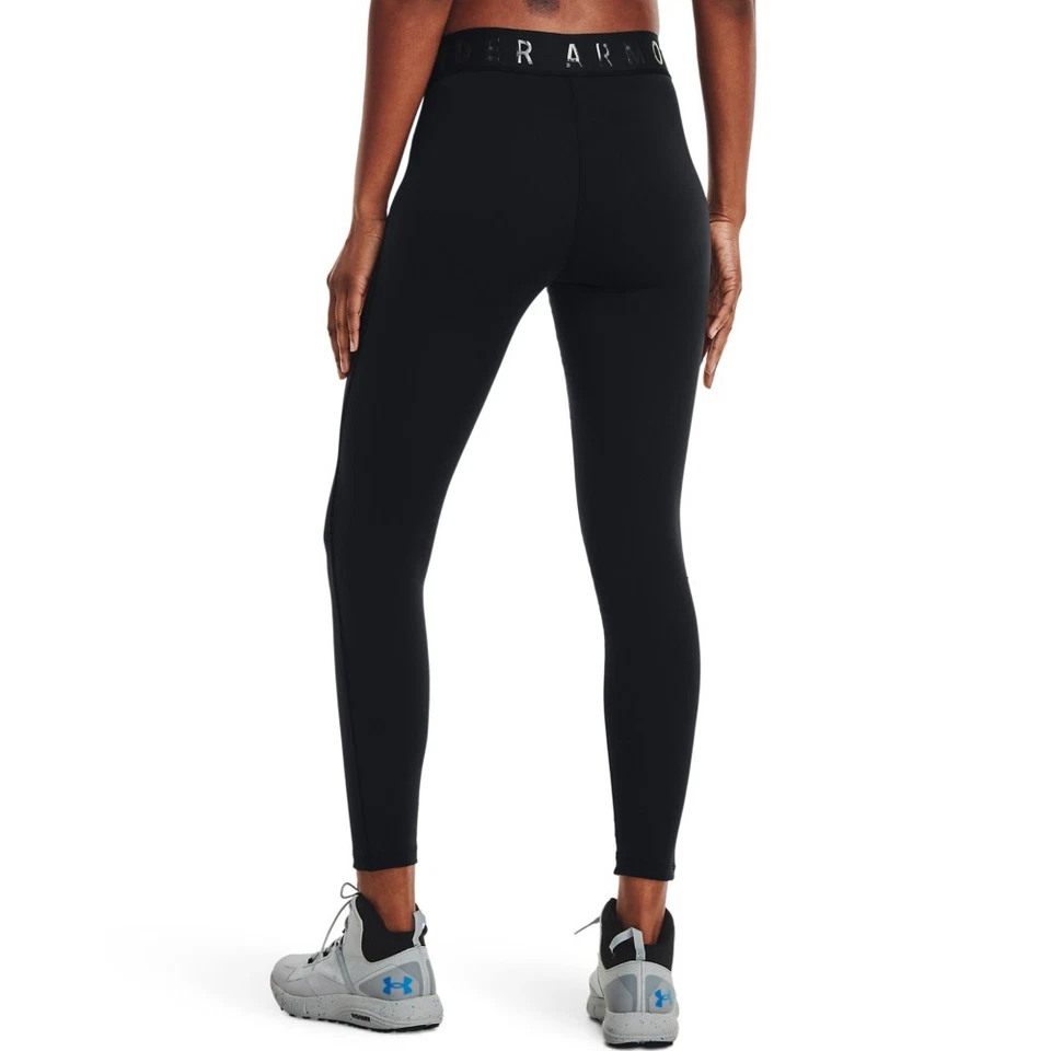 Under Armour 1343325 Women's UA ColdGear Base 2.0 Baselayer Leggings, Black - Image 4 of 4