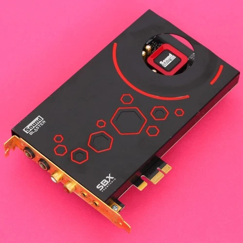 Creative Sound Blaster ZxR 24-Bit Audiophile PCIe PCI-e Audio Sound Card SB1510
